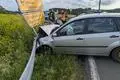 Unfall bei Aßlar: Ein Golf-Fahrer hat einen Ford Focus übersehen.