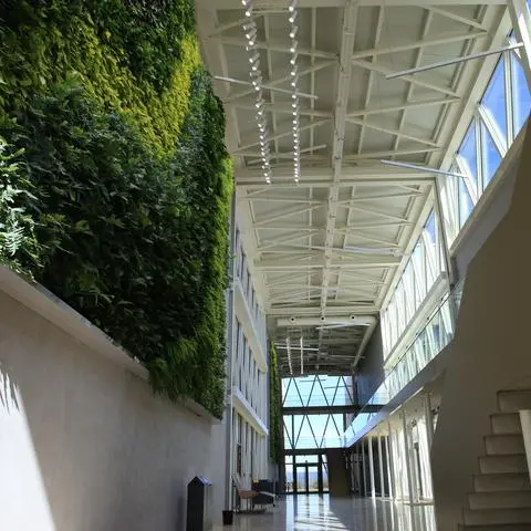Schlichtes, modernes Design, viel Licht – das zeichnet den Neubau der Wetzlarer Theodor-Heuss-Schule aus. 