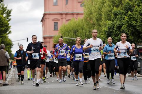 Der Mainzer Marathon startet in diesem Jahr vor dem Landesmuseum und endet am Ernst-Ludwig-Platz.