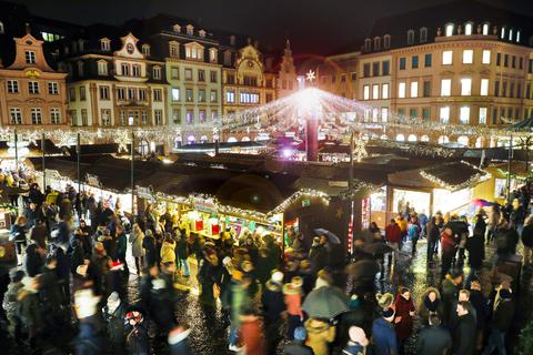 In Mainz wird es 2020 wegen der Corona-Pandemie keinen Weihnachtsmarkt geben. Archivfoto: Sascha Kopp