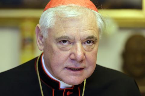 Mit der Verbreitung kruder Verschwörungstheorien sorgt Kardinal Müller für Irritationen. Archivfoto: Sascha Kopp