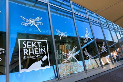 Der Pop-Up-Store „Sekt am Rhein“ eröffnet am 27. Februar.  Foto: Annabelle Hans/Hyatt Regency Mainz