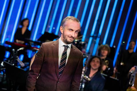 Jan Böhmermann in seiner Late-Night-Show „ZDF Magazin Royal“.  Foto: dpa
