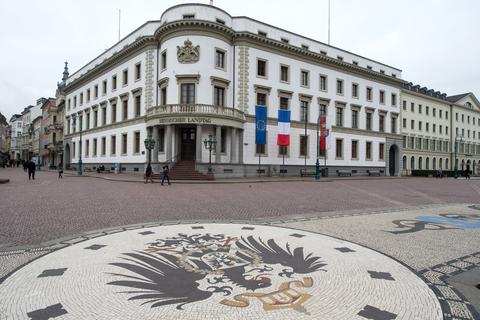 Der hessische Landtag. Foto: dpa