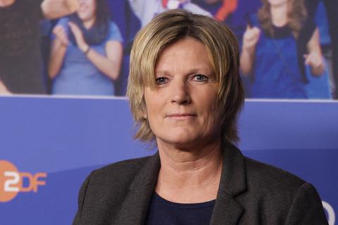 Claudia Neumann war 2016 die erste Frau, die im deutschen Fernsehen ein Männer-Fußballturnier kommentierte.