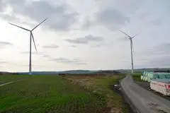 Die neuen Anlagen im Windpark erzeugen dreimal so viel Strom.