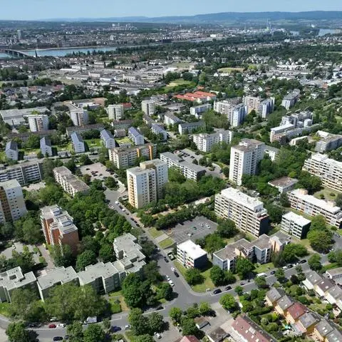 Das Luftbild zeigt, wie grün der Sampel (Vordergrund) im Sommer ist. Dieses Grün ist jedoch in die Jahre gekommen und soll aufgewertet werden.
