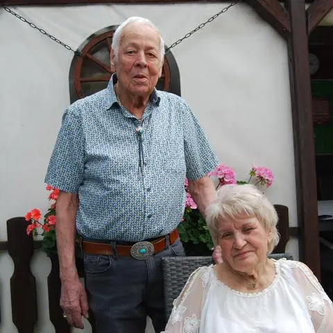 Sie haben immer treu zusammengehalten: Renate und Karlheinz Höbeler.