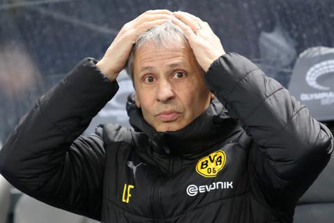 Dortmunds Trainer Lucien Favre. Foto: dpa