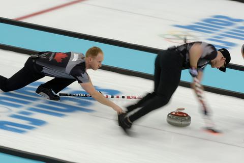 Curling-Olympia-Sieger in Sotschi: Kanada. Foto: dpa