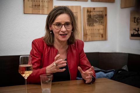 Sigrid Nikutta, Vorstandsvorsitzende von DB Cargo. Foto: Lukas Görlach 