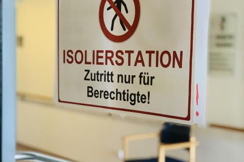 In einem Aufruf bittet die Klinikleitung um Unterstützung im Kampf gegen das Coronavirus für Patienten an den Standorten Groß-Umstadt (hier die Isolierstation) und Jugenheim. Foto: Kreisklinik
