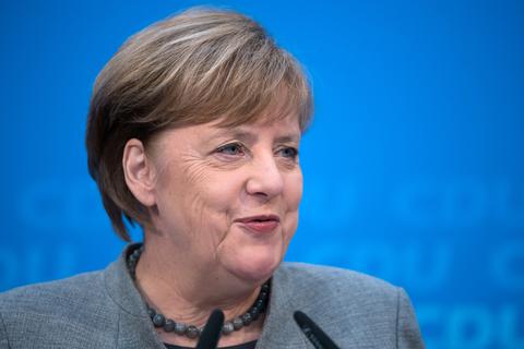 Bundeskanzlerin Angela Merkel (CDU). Foto: dpa