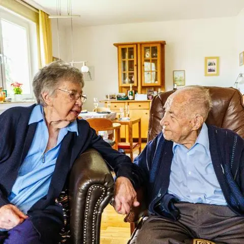 Ursula und Gottfried Schmelzer blicken auf ein bewegtes Leben zurück.