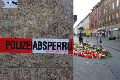 Bei der Messerattacke in Würzburg wurden drei Frauen getötet. Foto: dpa