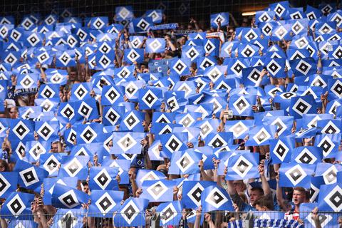 Fans des Hamburger SV. Foto: dpa