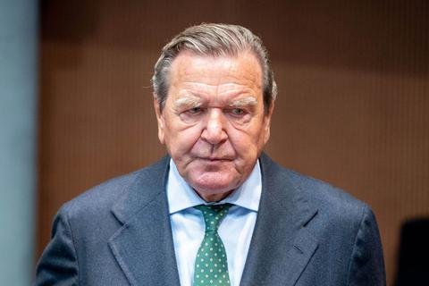 Altkanzler Gerhard Schröder (SPD). Foto: dpa