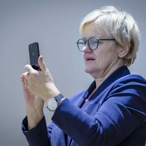 Der Blick ins Internet: Renate Künast.