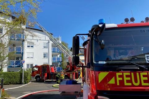 Bei dem Brand in Bad Nauheim kamen zwei Personen ums Leben. Foto: wiesbaden112