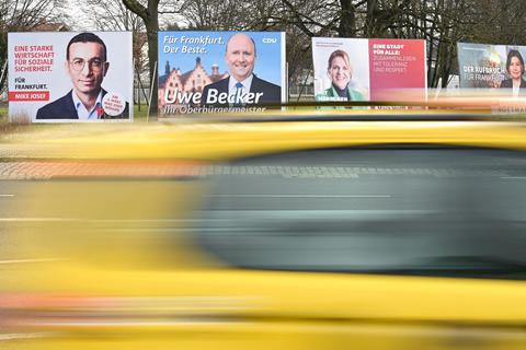 Oberbürgermeisterwahl in Frankfurt am Main
