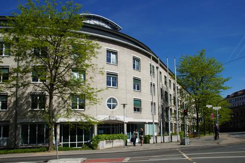 Das Hessische Sozialgericht in Darmstadt. Archivfoto: Guido Schiek