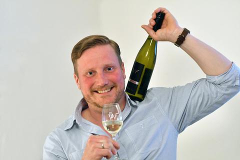 Ein Mann im Weinfieber und mit neuen Ideen: Jan Faber aus Zwingenberg. Archivfoto:  Regina Trabold