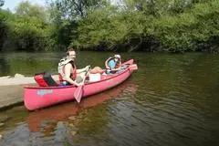 Unser Autor und sein Neffe legten mit dem Kanadier etwas mehr als 50 Kilometer auf der Lahn zurück.