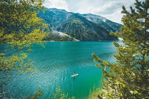 Der Achensee ist mit seinen 6,8 Quadratkilometern Größe der größte See Tirols. Foto:Eco Nova/Tom Baus