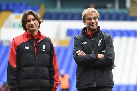 In Mainz, Dortmund und Liverpool war das Gespann Buvac/Klopp überaus erfolgreich tätig. Doch nach 17 Jahren kam es zum Bruch zwischen den beiden Trainern. Archivfoto: dpa