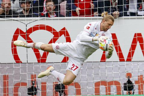 Motiviert seine Kollegen vor dem Heimspiel gegen den VfB Stuttgart: Robin Zentner.