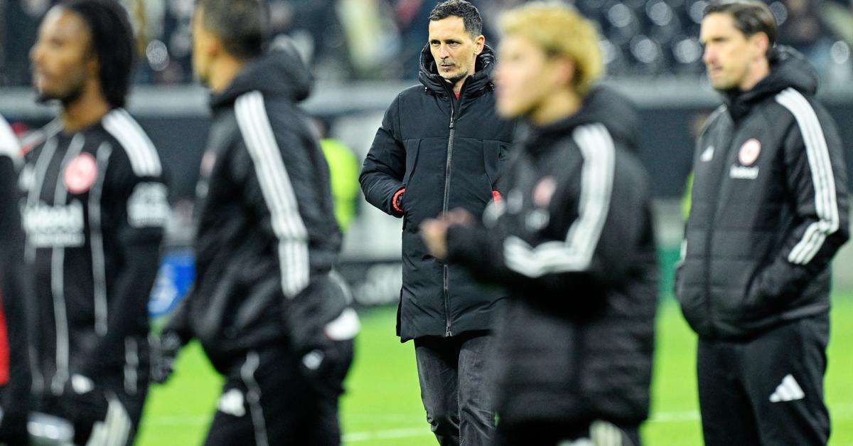 Eintracht coach Toppmöller makes an aggressive statement before the ...