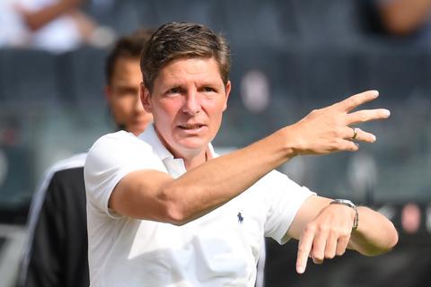 Oliver Glasner, Trainer von Eintracht Frankfurt.  Foto: dpa