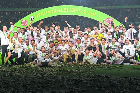 DFB-Pokalsieger 2018: Eintracht Frankfurt.