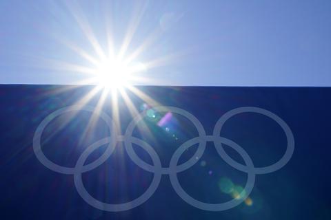 Die Olympischen Ringe. Foto: dpa