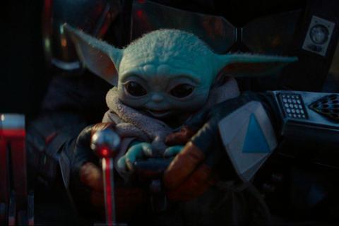 Baby Yoda hat die Herzen von vielen Memes-Liebhabern schon erobert. Ab Dienstag sieht man ihn endlich auf Disney+. Foto: ProSieben/© 2020 Lucasfilm Ltd. (Disney+ Original "The Mandalorian")/obs 