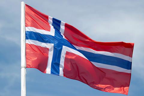 Norwegische Flagge