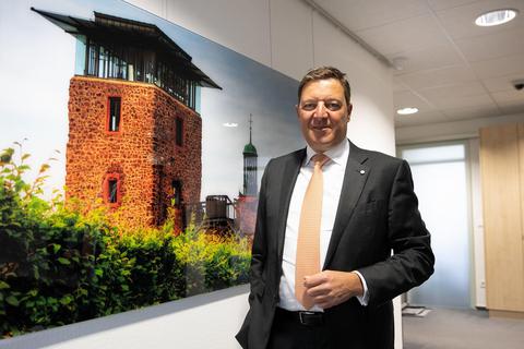 Banker aus Leidenschaft: Marcus Lingel will mit der Münchener Merkur Bank auch in Südhessen und im Rhein-Main-Gebiet wachsen. Foto: Joaquim Ferreira