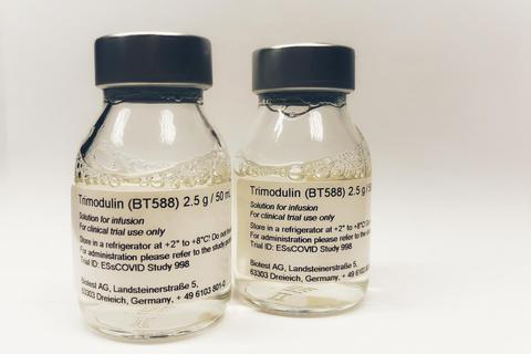 Mit dem Wirkstoff Trimodulin will Biotest in Spanien eine Studie im Kampf gegen das Coronavirus starten. Foto: Biotest